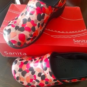 Sanita Pink Black Grey size 9- Eur-40.